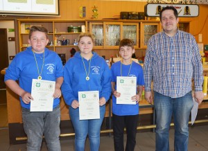 Sieger Mannschaft Luftpistole Schüler