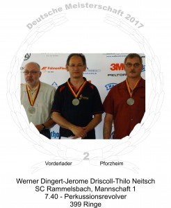 Medaille M 2 DM 2017 VL Dingert Driscoll Neitsch1